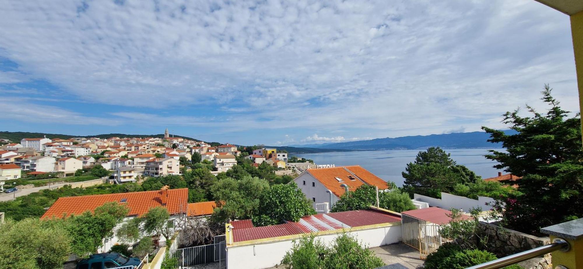 Sunce Apartman Vrbnik Kültér fotó
